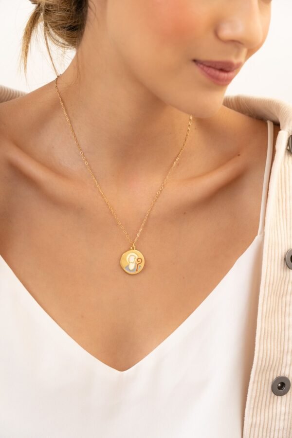 SAN BENITO NECKLACE DOUBLE FACE + EARRINGS