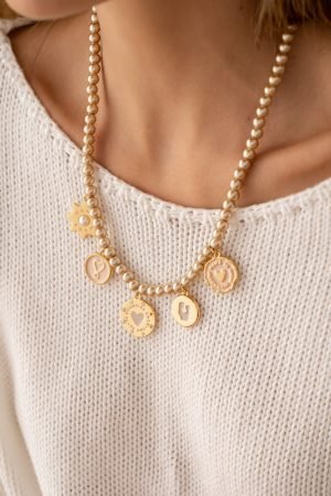 LOVE NECKLACE + EARRINGS