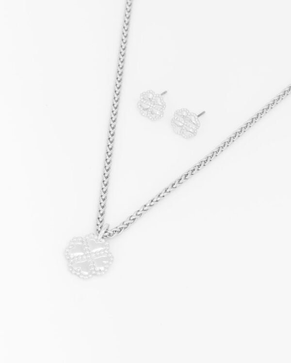 Lucky Silver Necklace set - Image 2
