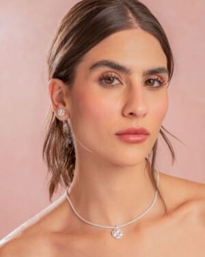 Lucky Silver Necklace set