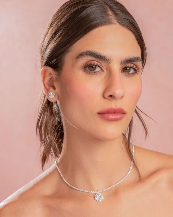 Lucky Silver Necklace set